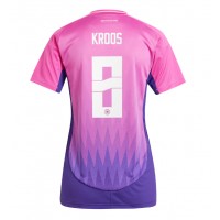 Camisa de time de futebol Alemanha Toni Kroos #8 Replicas 2º Equipamento Feminina Europeu 2024 Manga Curta